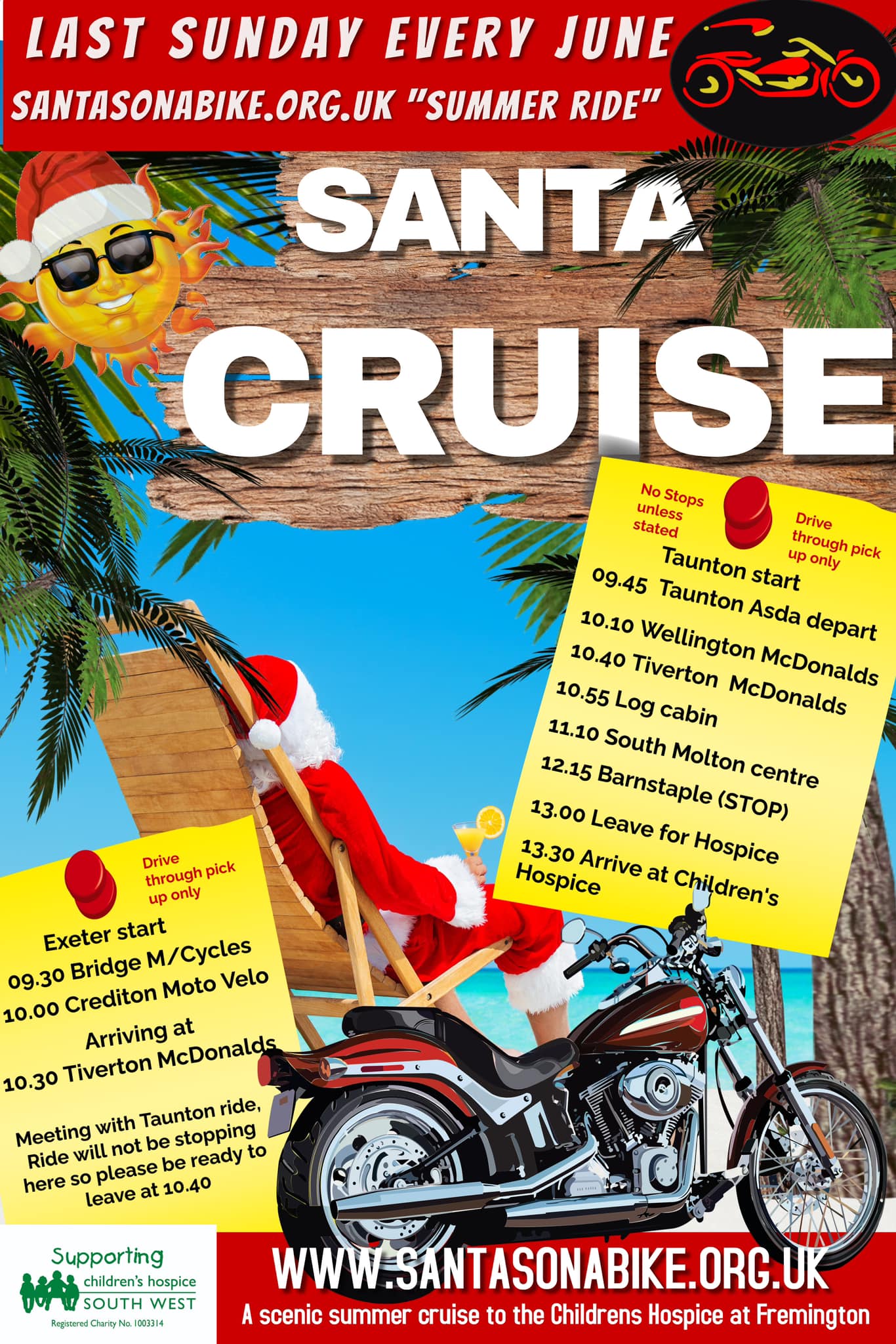 Summer Santa Cruise poster
