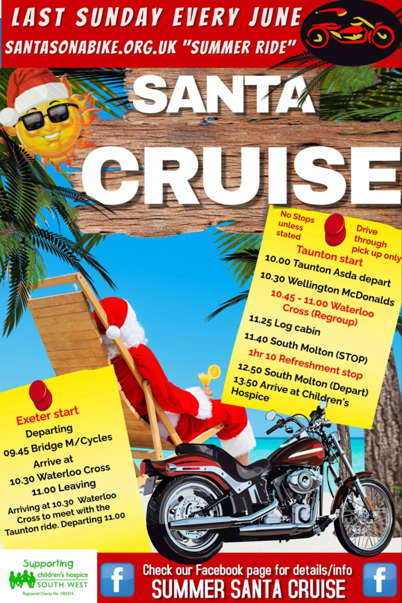 Summer Santa Cruise poster